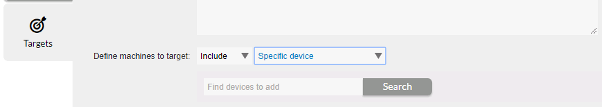 Target Specific Devices