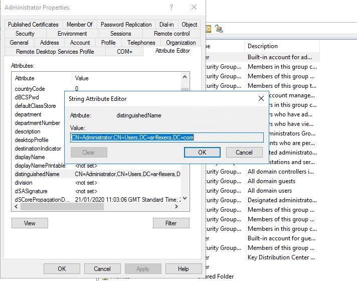 How to configure LDAP for VA
