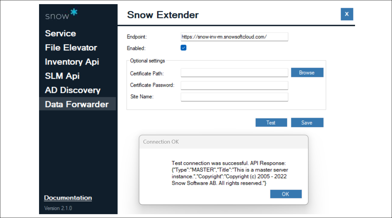 Snow Atlas integration with Snow Risk Monitor