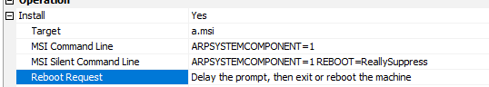 Installshield Advanced Suite Set Different Reboot Behavior For Gui And Silent Mode Community