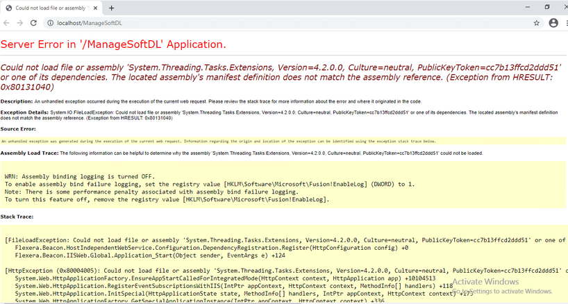 Could Not Load File Or Assembly Newtonsoft Json Version 6 0 0 0 Community