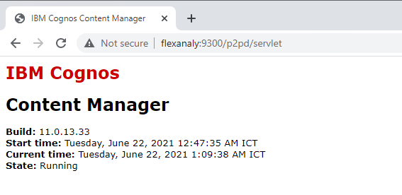 I try access http://flexanaly:9300/p2pd/servlet and it still works