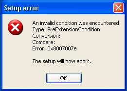Suite / Advanced UI setups crash on Windows XP SP3 -- Is there a fix ...